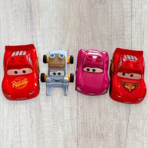 4 Lot Lego Duplo Pixar Cars Movie Lightning McQueen Cruz Tow Mater Vehicles Lot